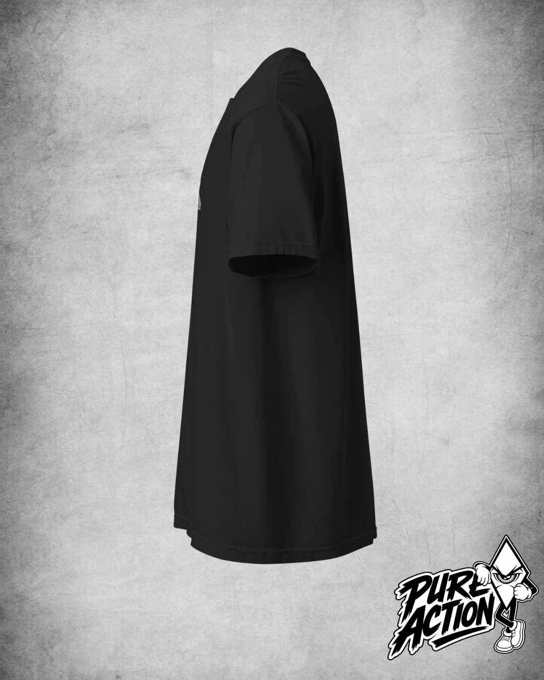 Pure Action gesticktes Logo